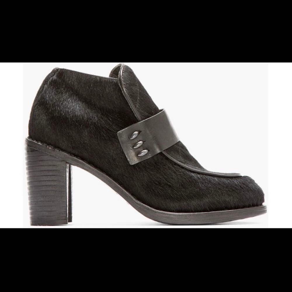 rag & bone Lytton haircalf Loafer short boots